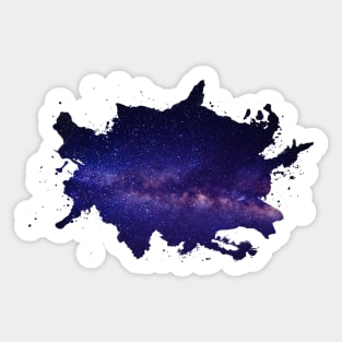 Cosmic Wormhole Sticker